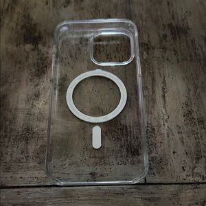 Apple Transparent Case with MagSafe iphone 15 pro max